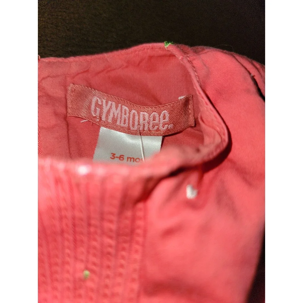 Gymboree vintage heart valentine's day dress size 3 6 months‎